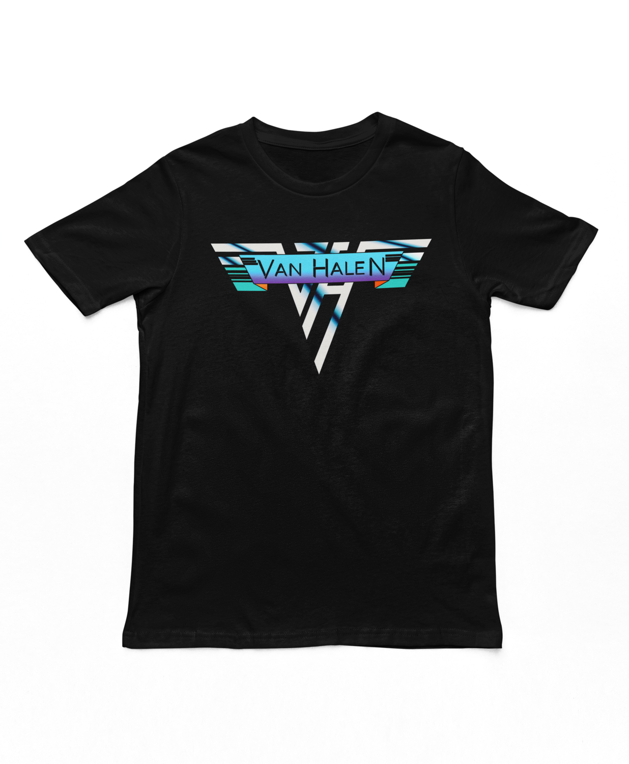 Van Halen 1978 Vintage Logo Mens T Shirt Black Retro Pop Classics