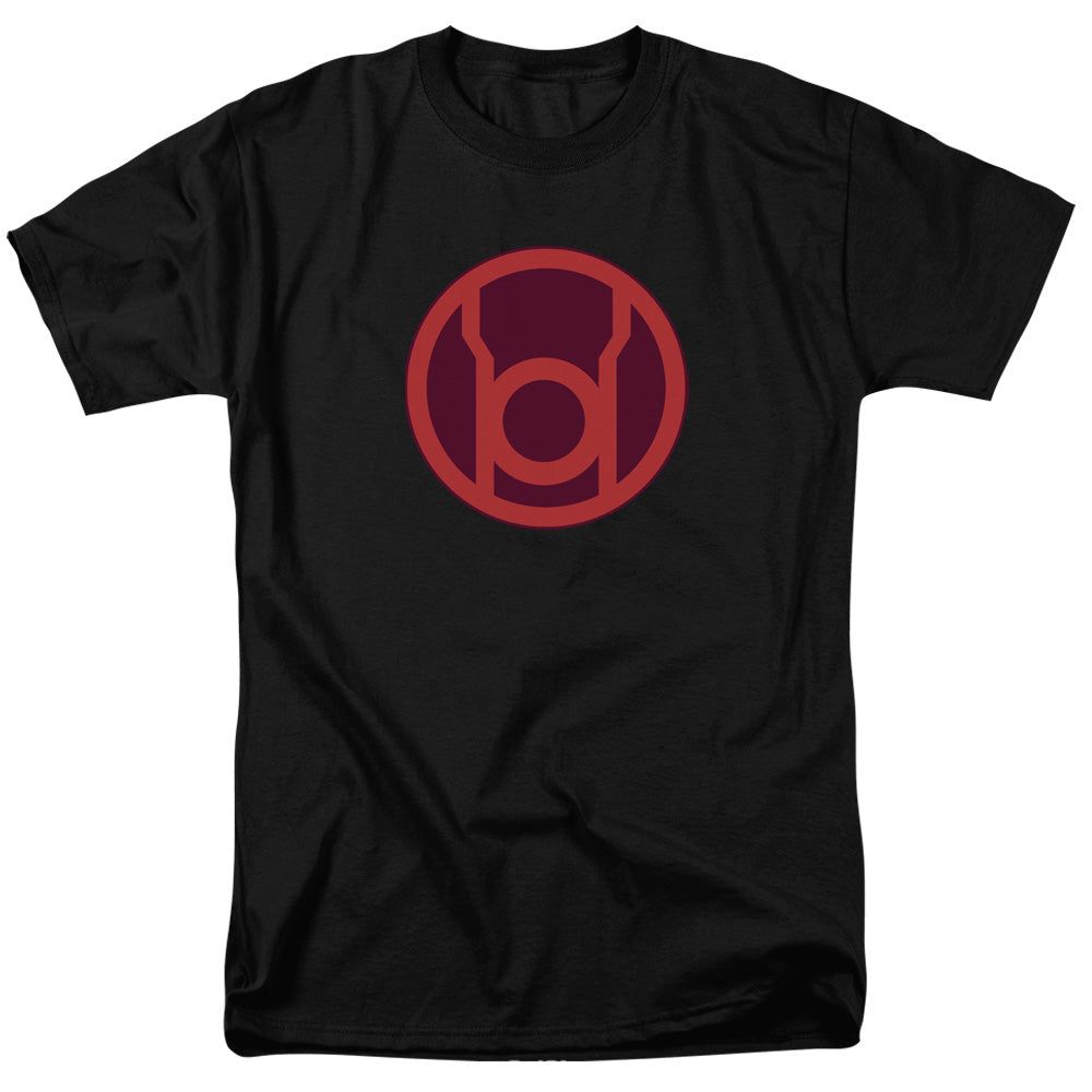 Green Lantern Red Symbol Mens T Shirt Black Retro Pop Classics