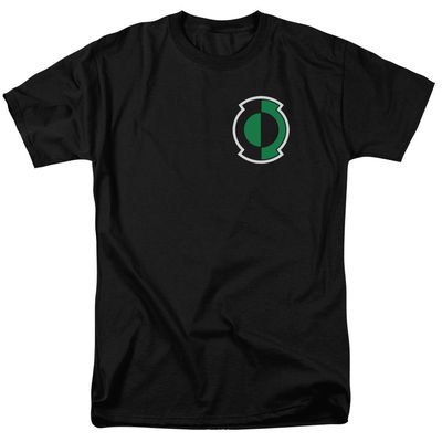 Green Lantern Kyle Logo Mens T Shirt Black Retro Pop Classics
