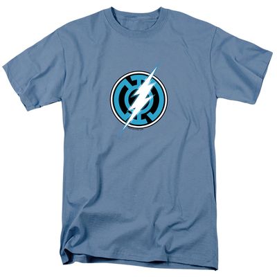 Green Lantern Blue Lantern Flash Mens T Shirt Carolina Blue Retro Pop Classics