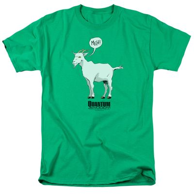 Quantum And Woody Meh Mens T Shirt Kelly Green Retro Pop Classics