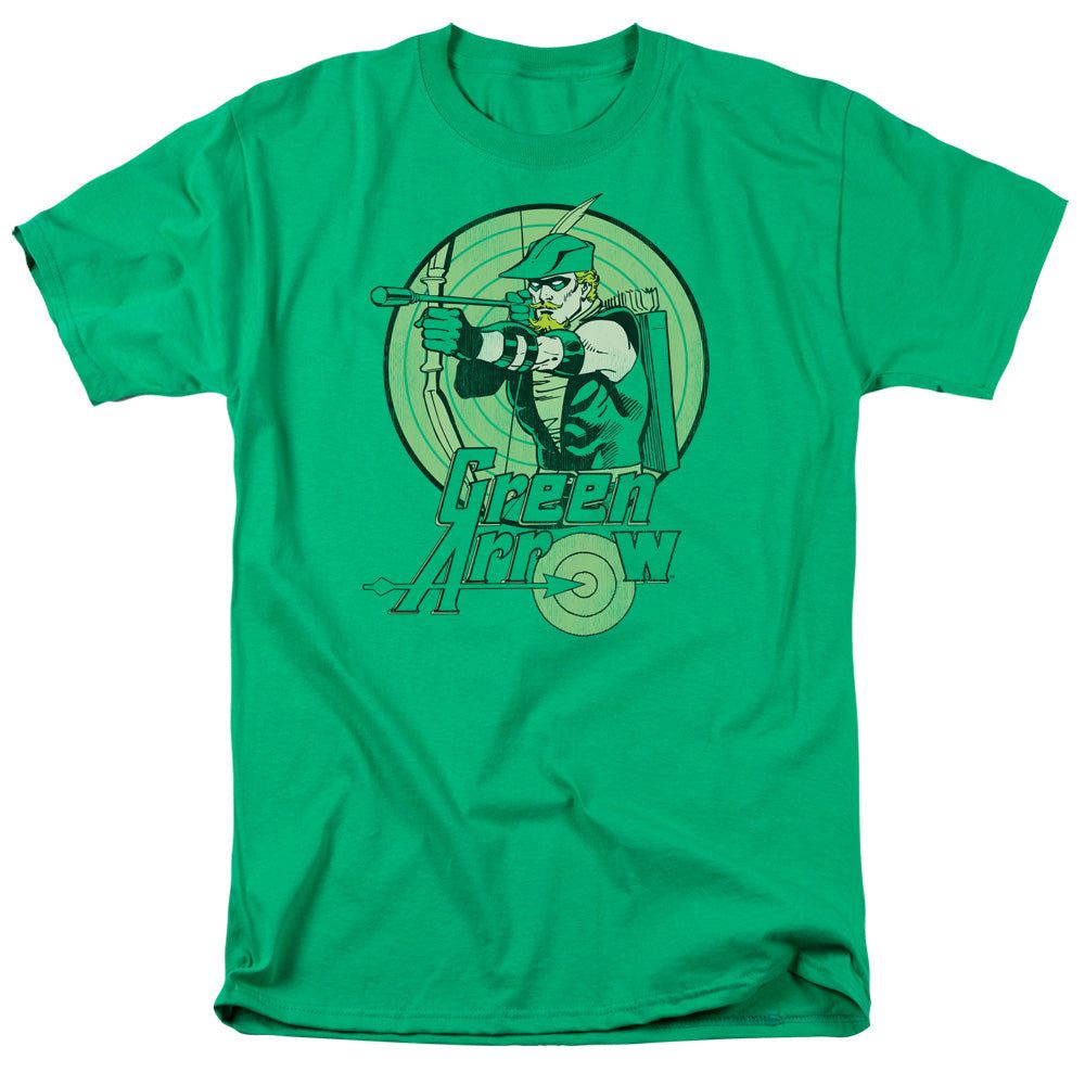 Dc Green Arrow Mens T Shirt Kelly Green Retro Pop Classics