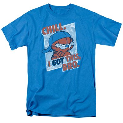 Garfield I Got This Bro Mens T Shirt Turquoise Retro Pop Classics