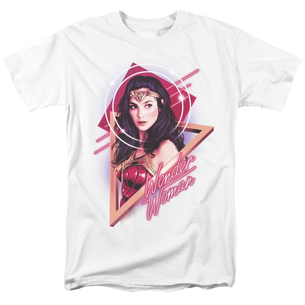 Wonder Woman 84 Soft Glow Mens T Shirt White Retro Pop Classics