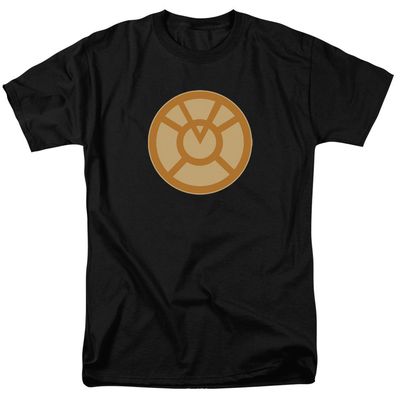 Green Lantern Orange Symbol Mens T Shirt Black Retro Pop Classics