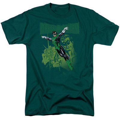 Green Lantern Gl#166 Cover Mens T Shirt Hunter Green Retro Pop Classics