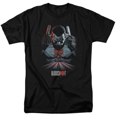 Bloodshot Blood Lines Mens T Shirt Black Retro Pop Classics