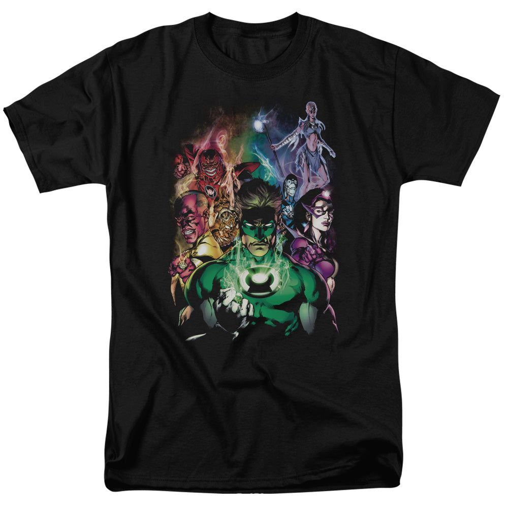 Green Lantern The New Guardians Mens T Shirt Black Retro Pop Classics