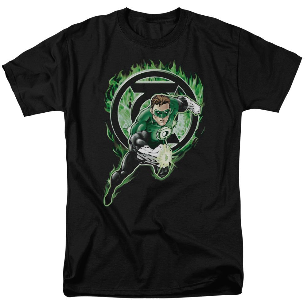 Green Lantern Space Cop Mens T Shirt Black Retro Pop Classics