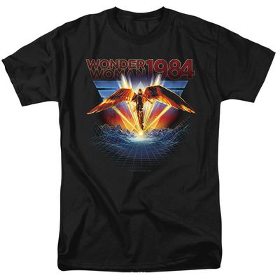 Wonder Woman 84 84 Metal Mens T Shirt Black Retro Pop Classics
