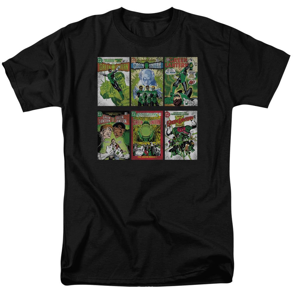Green Lantern Gl Covers Mens T Shirt Black Retro Pop Classics