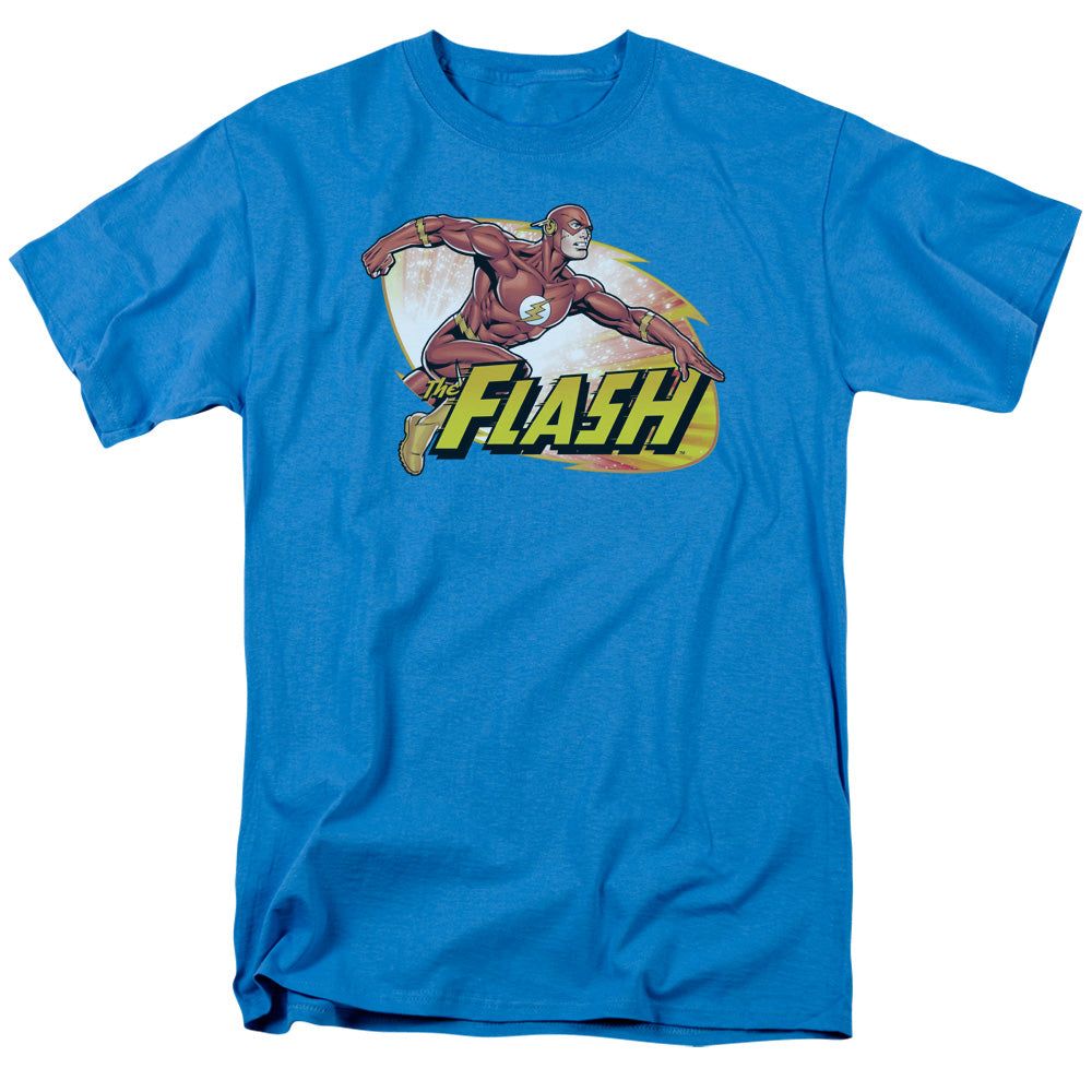 The Flash Zoom Mens T Shirt Turquoise Retro Pop Classics