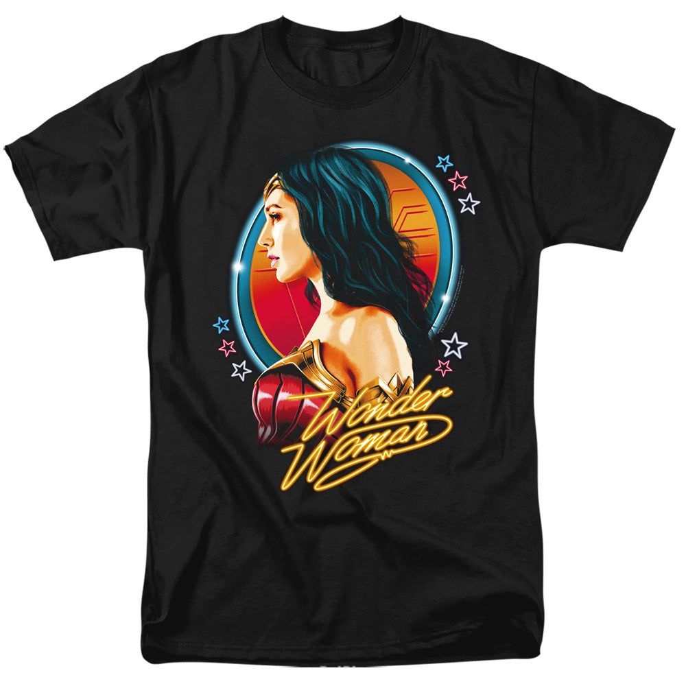 Wonder Woman 84 Warrior 84 Mens T Shirt Black Retro Pop Classics