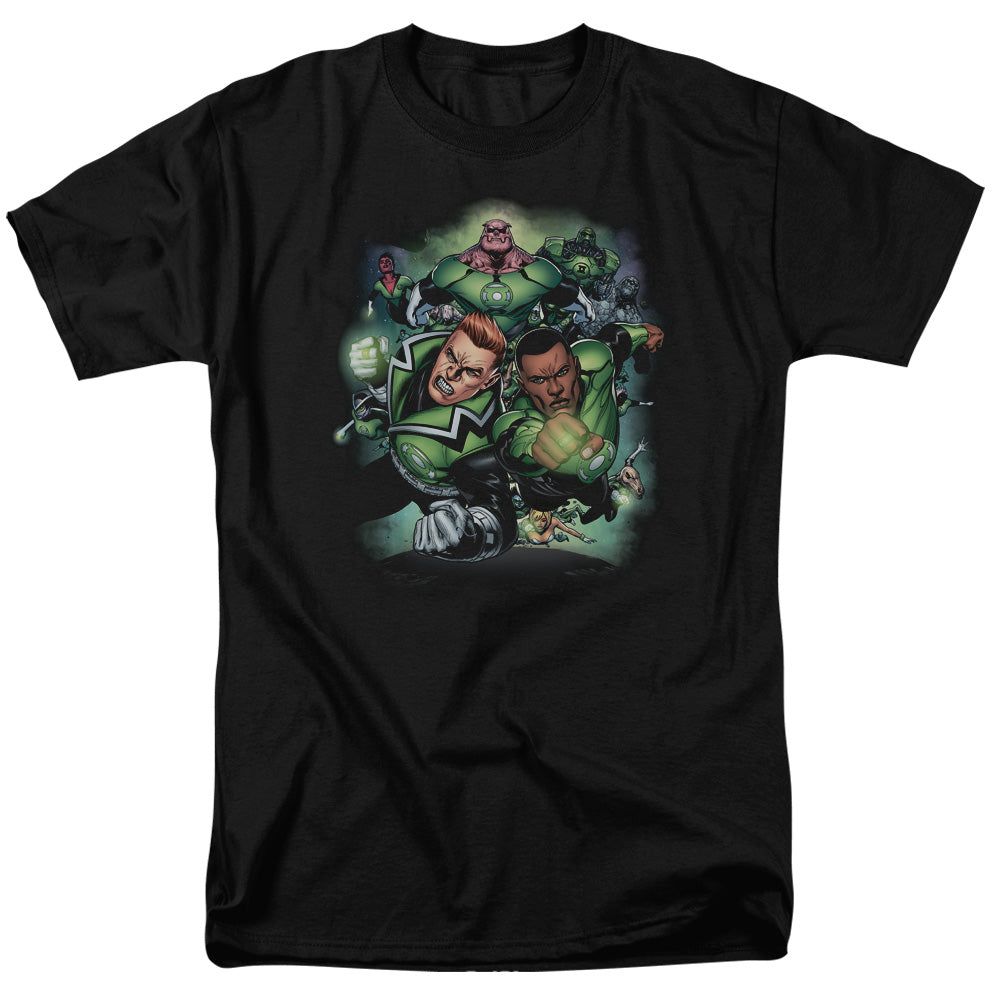 Green Lantern Corps #1 Mens T Shirt Black Retro Pop Classics