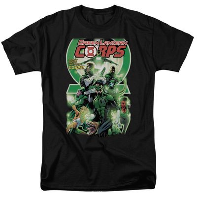 Green Lantern Gl Corps #25 Cover Mens T Shirt Black Retro Pop Classics