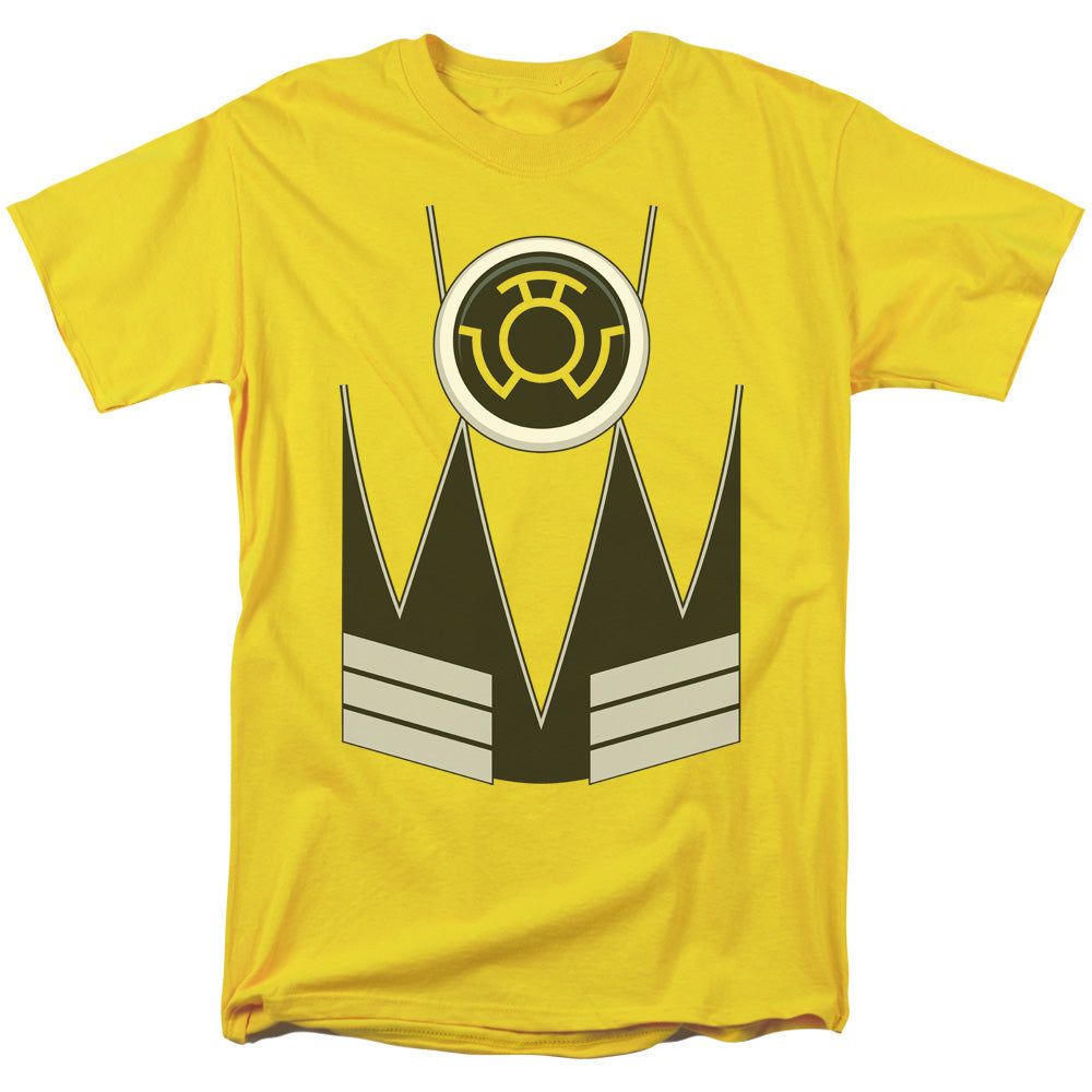 Green Lantern Sinestro Mens T Shirt Yellow Retro Pop Classics