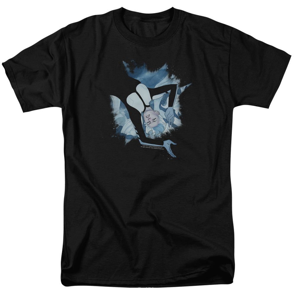 Doctor Mirage Mirage Burst Mens T Shirt Black Retro Pop Classics