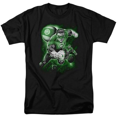 Green Lantern Lantern Planet Mens T Shirt Black Retro Pop Classics