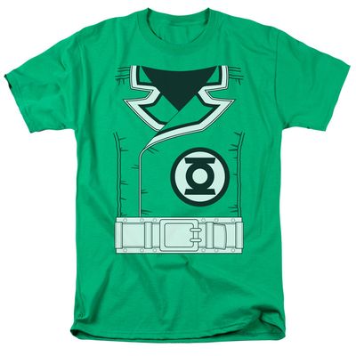 Green Lantern Guy Gardner Mens T Shirt Kelly Green Retro Pop Classics