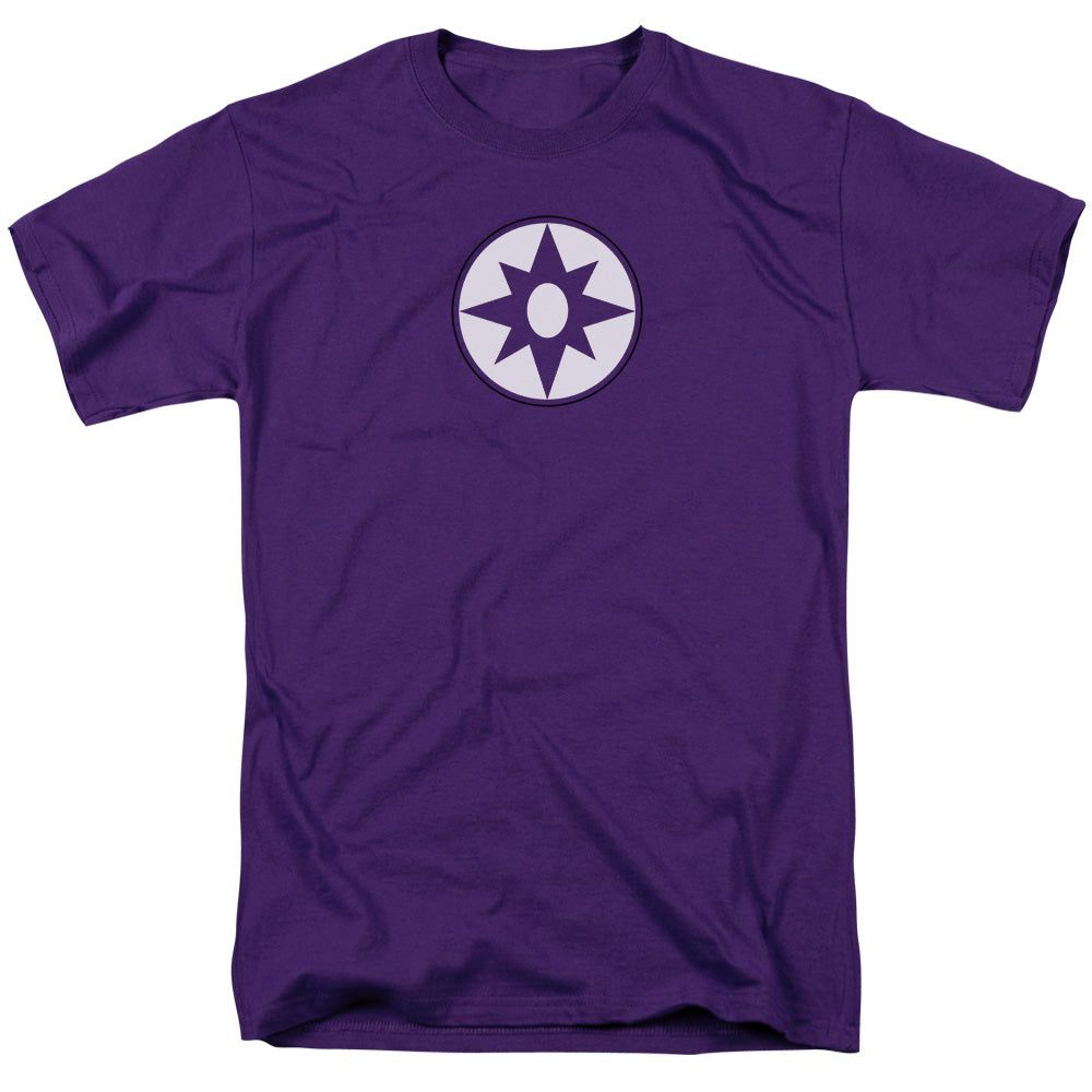 Green Lantern Star Sapphire Logo Mens T Shirt Purple Retro Pop Classics