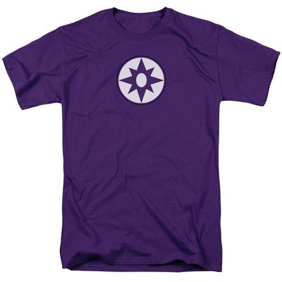 Green Lantern Star Sapphire Logo Mens T Shirt Purple Retro Pop Classics