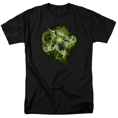 Green Lantern Lantern Nebula Mens T Shirt Black Retro Pop Classics