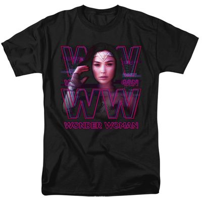 Wonder Woman 84 Vaporwave Wonder Woman Mens T Shirt Black Retro Pop Classics