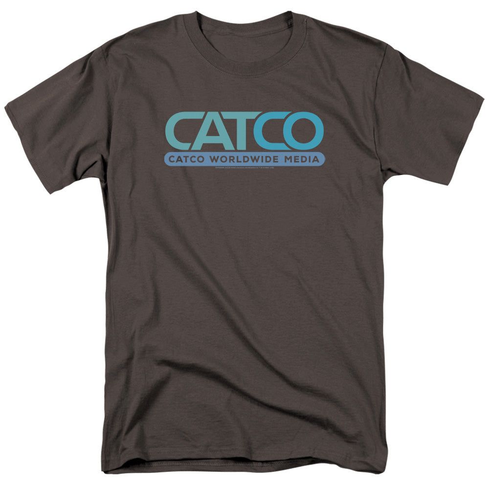 Supergirl Catco Logo Mens T Shirt Charcoal Retro Pop Classics