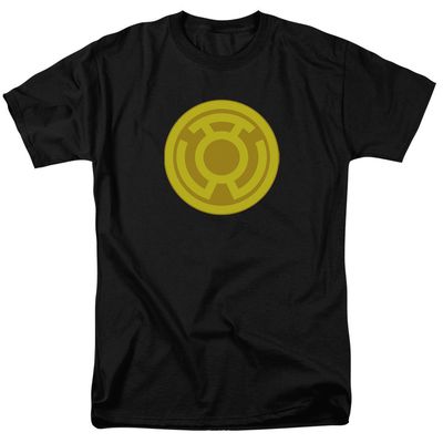 Green Lantern Yellow Symbol Mens T Shirt Black Retro Pop Classics