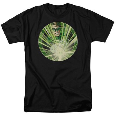 Green Lantern Light Em Up Mens T Shirt Black Retro Pop Classics