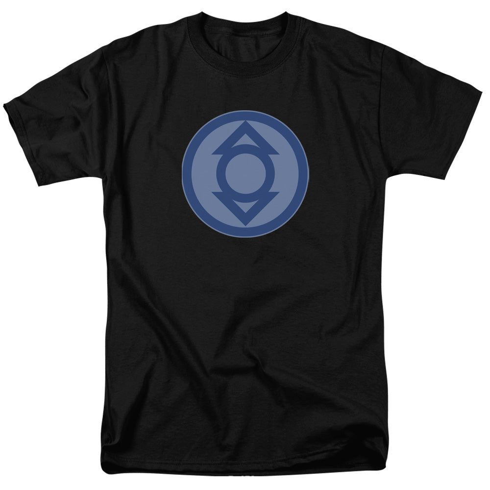 Green Lantern Indigo Symbol Mens T Shirt Black Retro Pop Classics