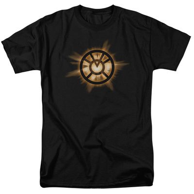 Green Lantern Orange Glow Mens T Shirt Black Retro Pop Classics