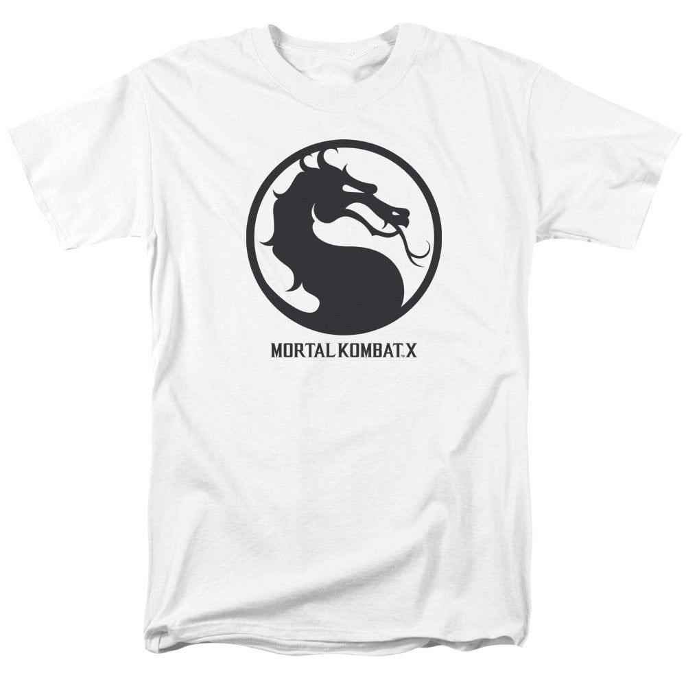 Mortal Kombat X Seal Mens T Shirt White Retro Pop Classics