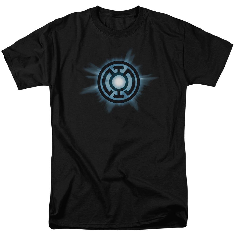 Green Lantern Blue Glow Mens T Shirt Black Retro Pop Classics