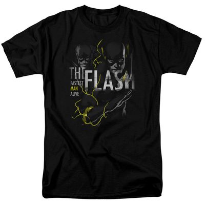 The Flash Bold Flash Mens T Shirt Black Retro Pop Classics