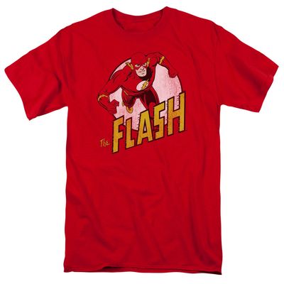 Dc Flash The Flash Mens T Shirt Red Retro Pop Classics