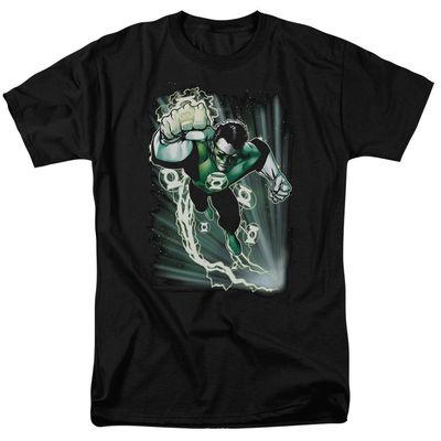 Green Lantern Emerald Energy Mens T Shirt Black Retro Pop Classics