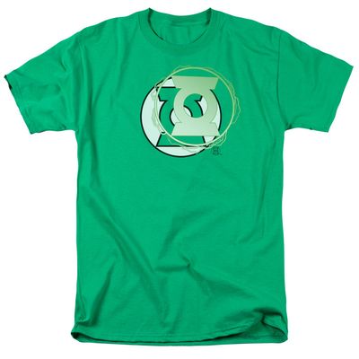 Green Lantern Energy Logo Mens T Shirt Kelly Green Retro Pop Classics
