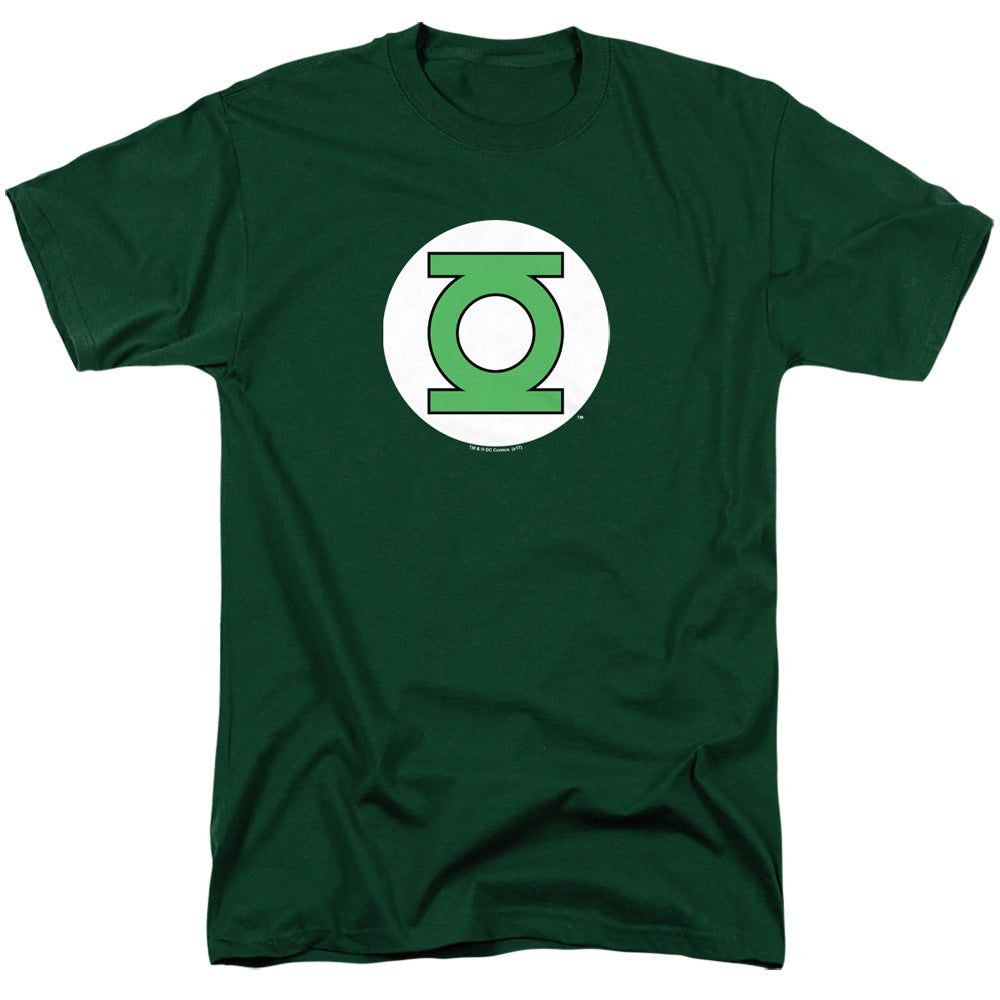 Dc Green Lantern Logo Mens T Shirt Hunter Green Retro Pop Classics