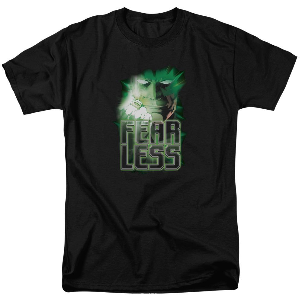 Green Lantern Fearless Mens T Shirt Black Retro Pop Classics