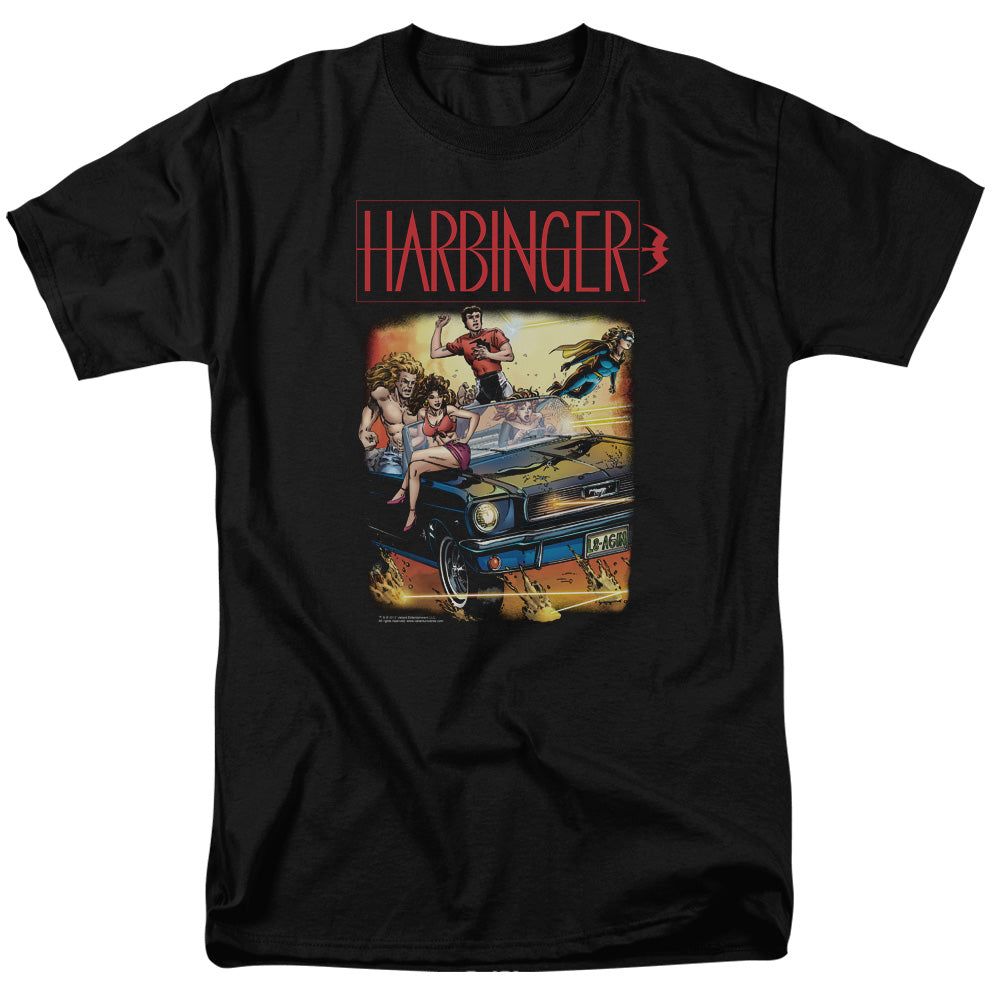 Harbinger Vintage Harbinger Mens T Shirt Black Retro Pop Classics