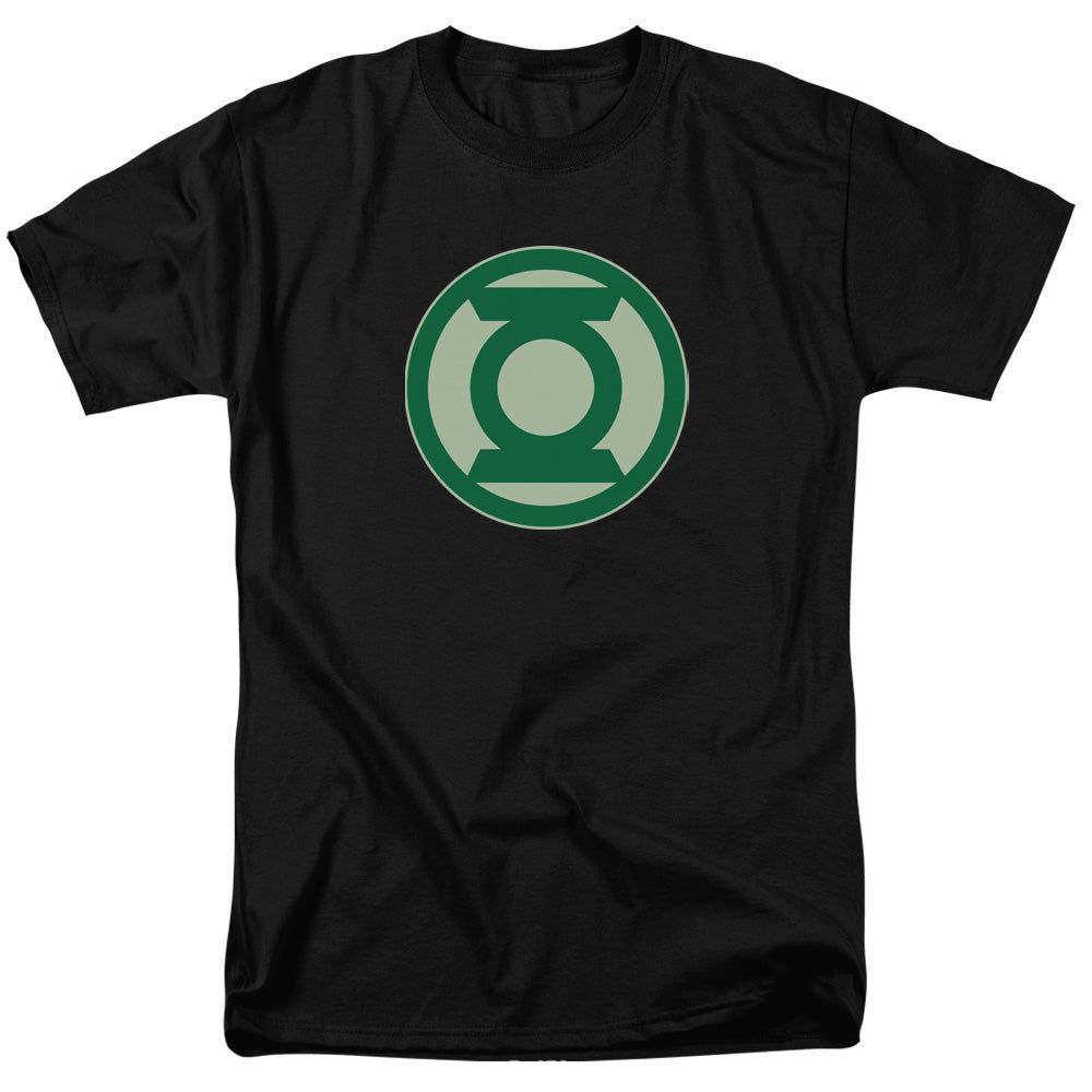 Green Lantern Green Symbol Mens T Shirt Black Retro Pop Classics