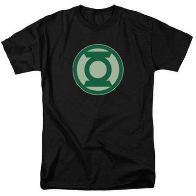 Green Lantern Green Symbol Mens T Shirt Black Retro Pop Classics