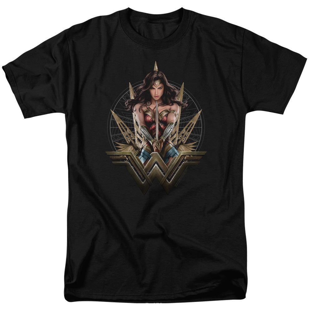 Wonder Woman Movie Wonder Blades Mens T Shirt Black Retro Pop Classics