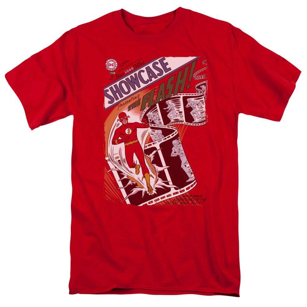 The Flash Showcase #4 Cover Mens T Shirt Red Retro Pop Classics