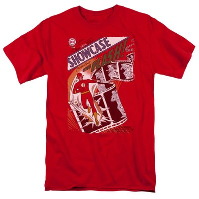 The Flash Showcase #4 Cover Mens T Shirt Red Retro Pop Classics