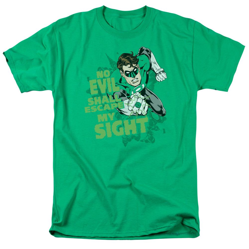 Green Lantern No Evil Mens T Shirt Kelly Green Retro Pop Classics