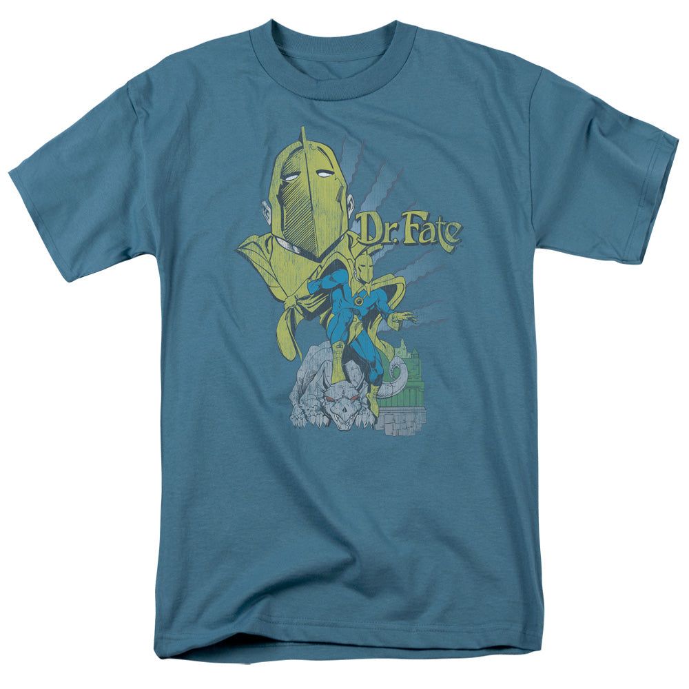 Dc Dr Fate Mens T Shirt Slate Retro Pop Classics