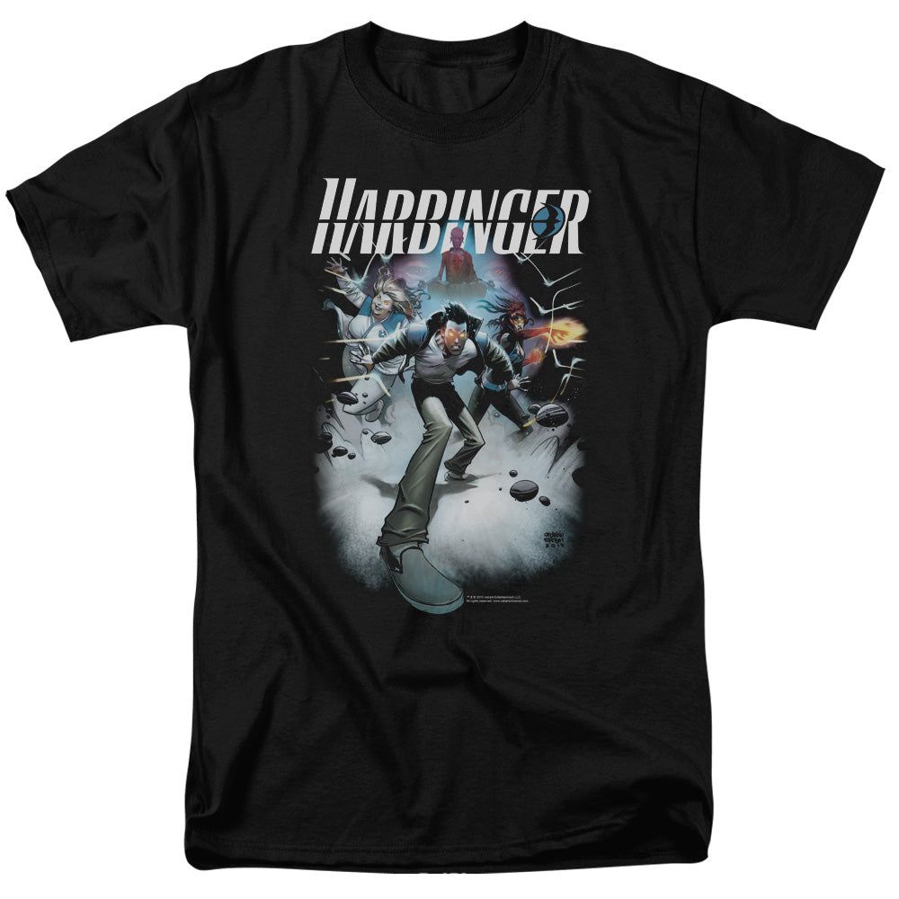 Harbinger 12 Mens T Shirt Black Retro Pop Classics