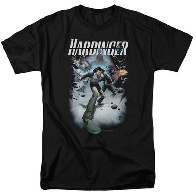 Harbinger 12 Mens T Shirt Black Retro Pop Classics